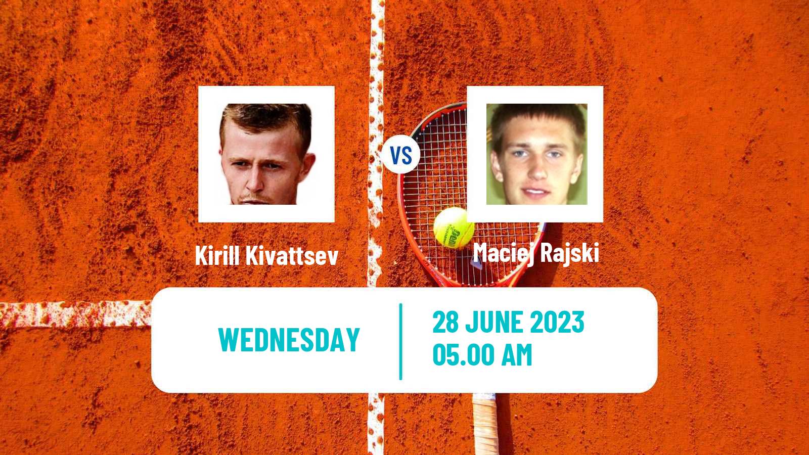 Tennis ITF M15 Wroclaw Men Kirill Kivattsev - Maciej Rajski