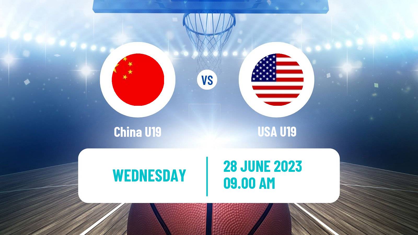 Basketball World Championship U19 Basketball China U19 - USA U19