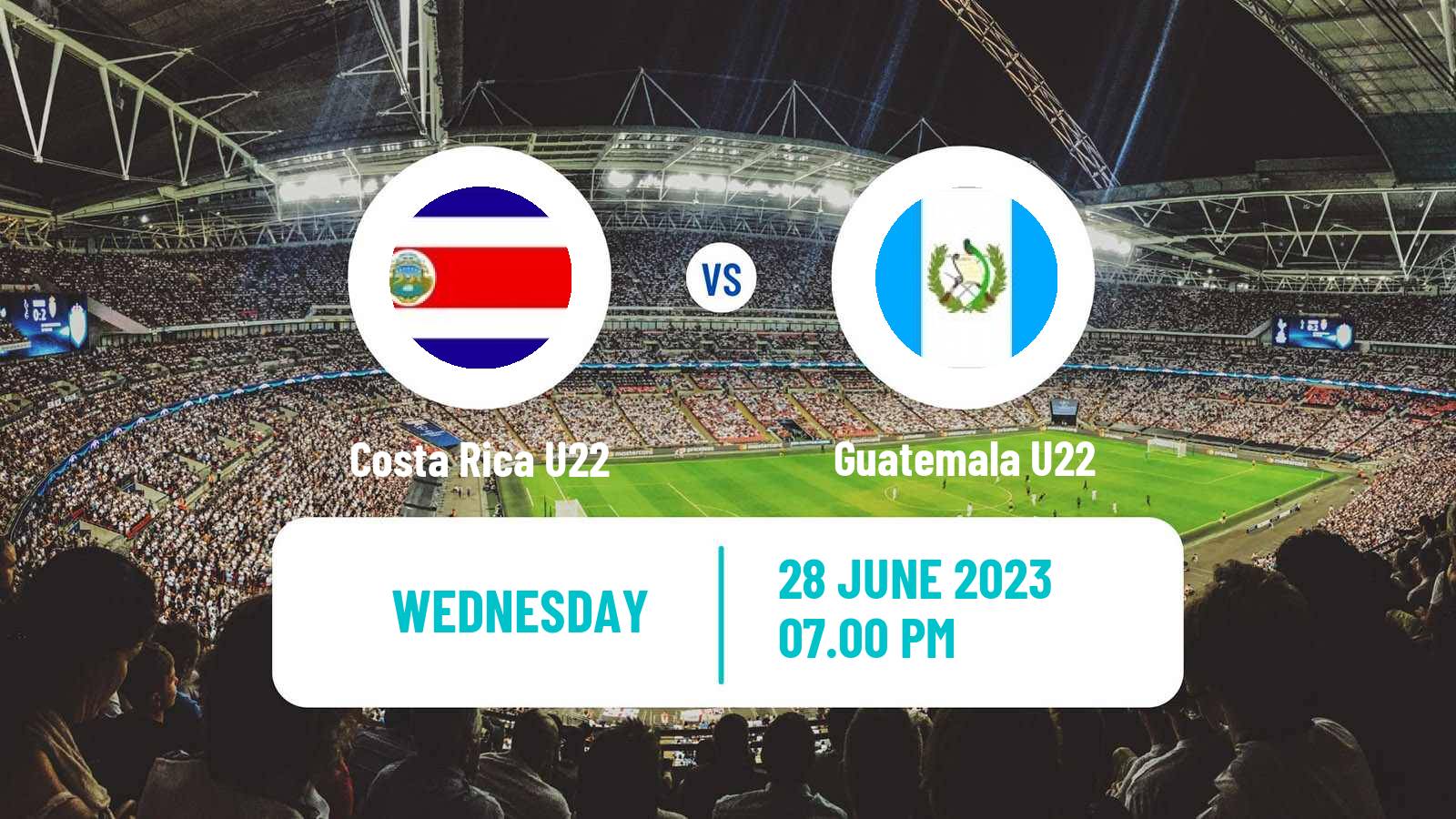 Soccer Central American and Caribbean Games Costa Rica U22 - Guatemala U22