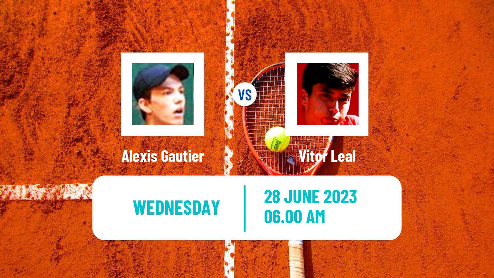 Tennis ITF M15 Monastir 26 Men Alexis Gautier - Vitor Leal