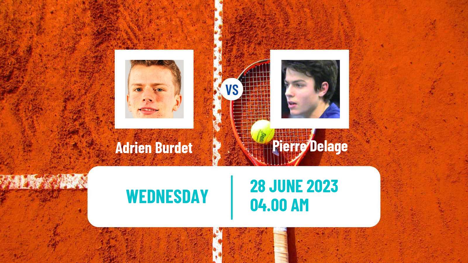 Tennis ITF M25 Bourg En Bresse Men Adrien Burdet - Pierre Delage