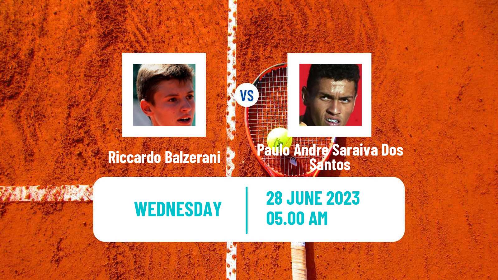 Tennis ITF M15 Casablanca 5 Men Riccardo Balzerani - Paulo Andre Saraiva Dos Santos