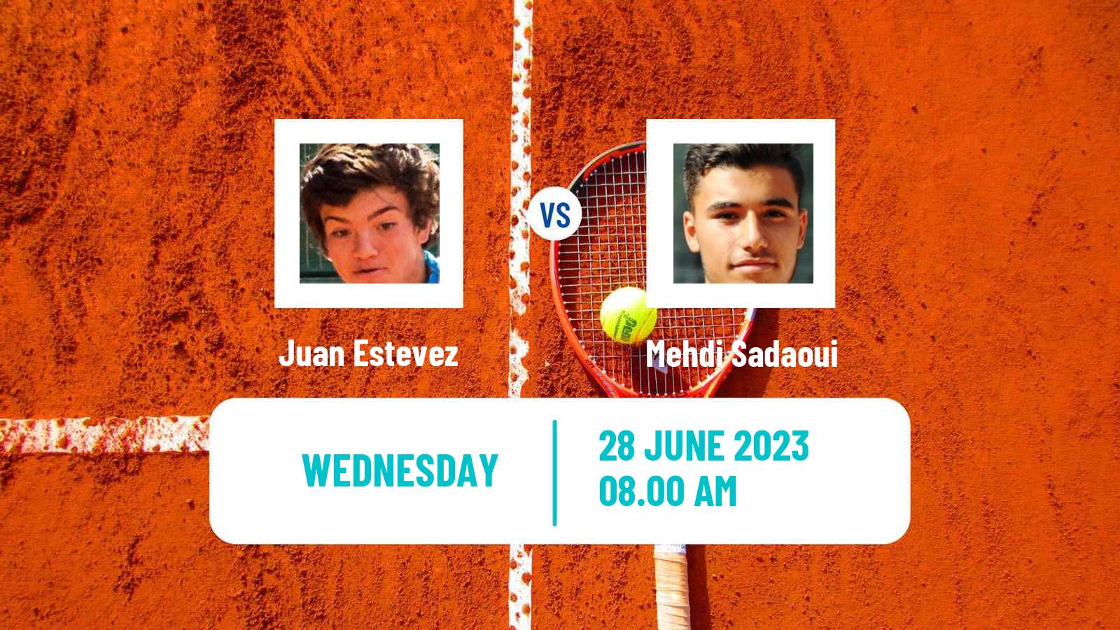 Tennis ITF M15 Casablanca 5 Men Juan Estevez - Mehdi Sadaoui