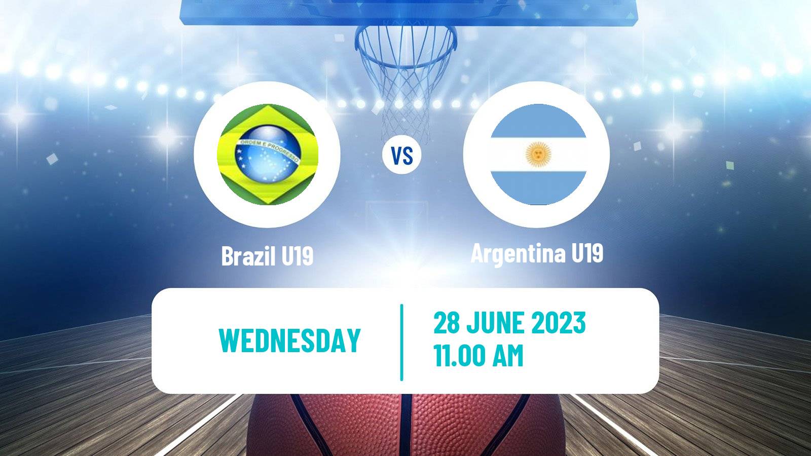 Basketball World Championship U19 Basketball Brazil U19 - Argentina U19