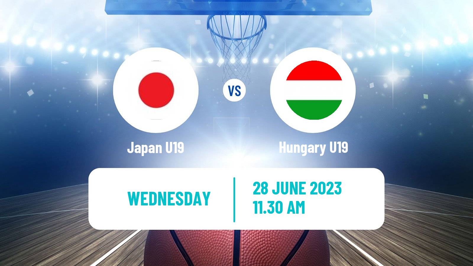 Basketball World Championship U19 Basketball Japan U19 - Hungary U19