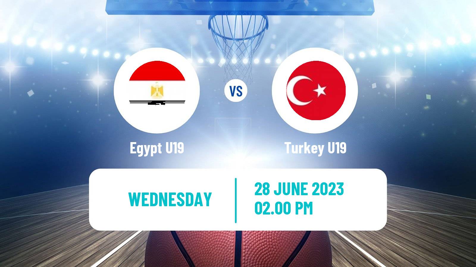 Basketball World Championship U19 Basketball Egypt U19 - Turkey U19