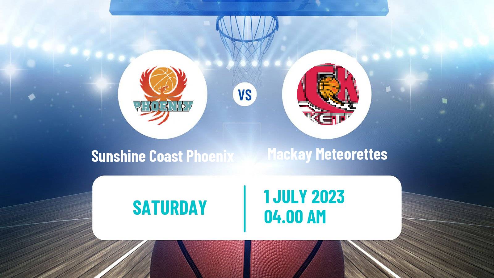 Basketball Australian NBL1 North Women Sunshine Coast Phoenix - Mackay Meteorettes