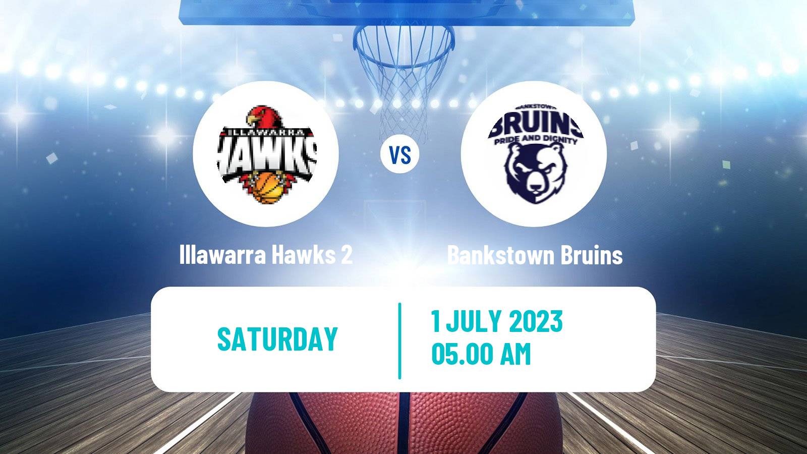 Basketball Australian NBL1 East Illawarra Hawks 2 - Bankstown Bruins