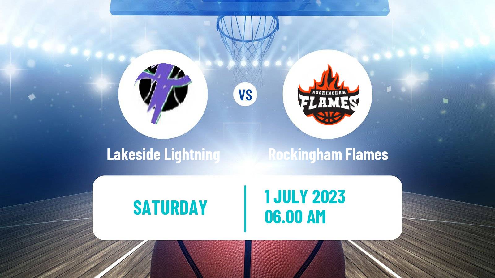 Basketball Australian NBL1 West Women Lakeside Lightning - Rockingham Flames
