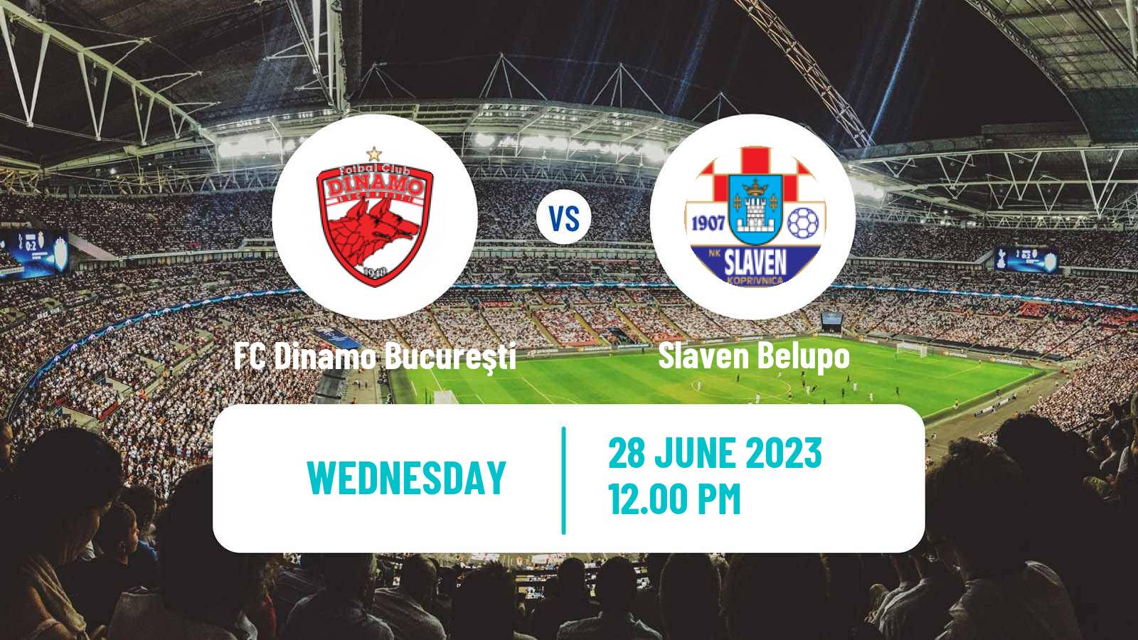 Soccer Club Friendly FC Dinamo Bucureşti - Slaven Belupo