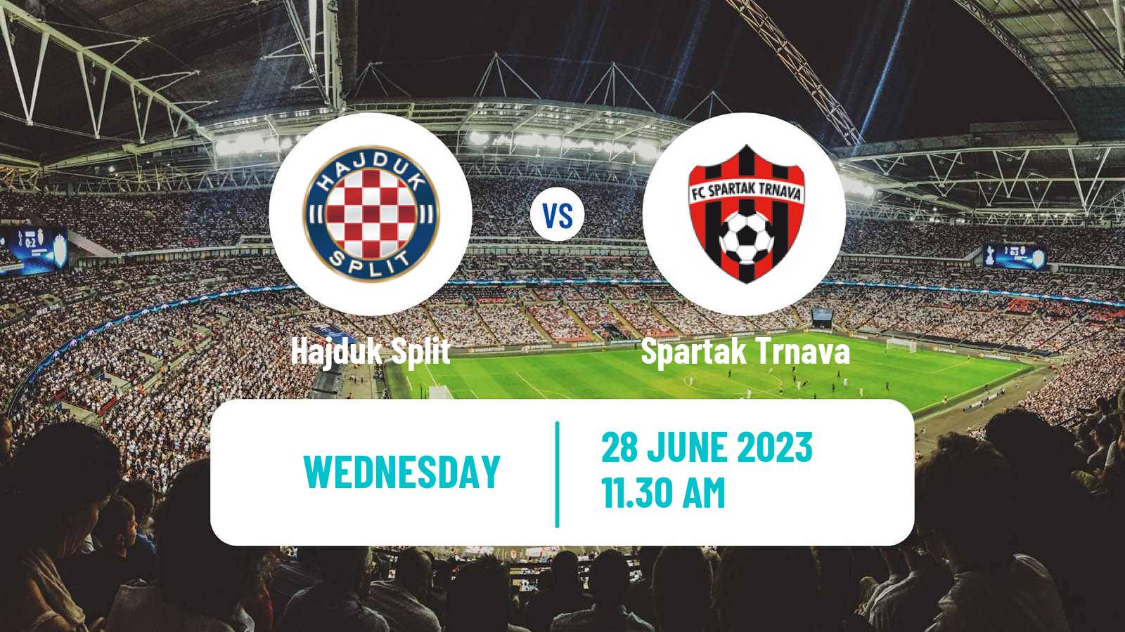 Soccer Club Friendly Hajduk Split - Spartak Trnava