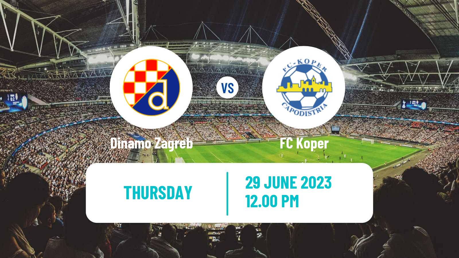 Soccer Club Friendly Dinamo Zagreb - Koper