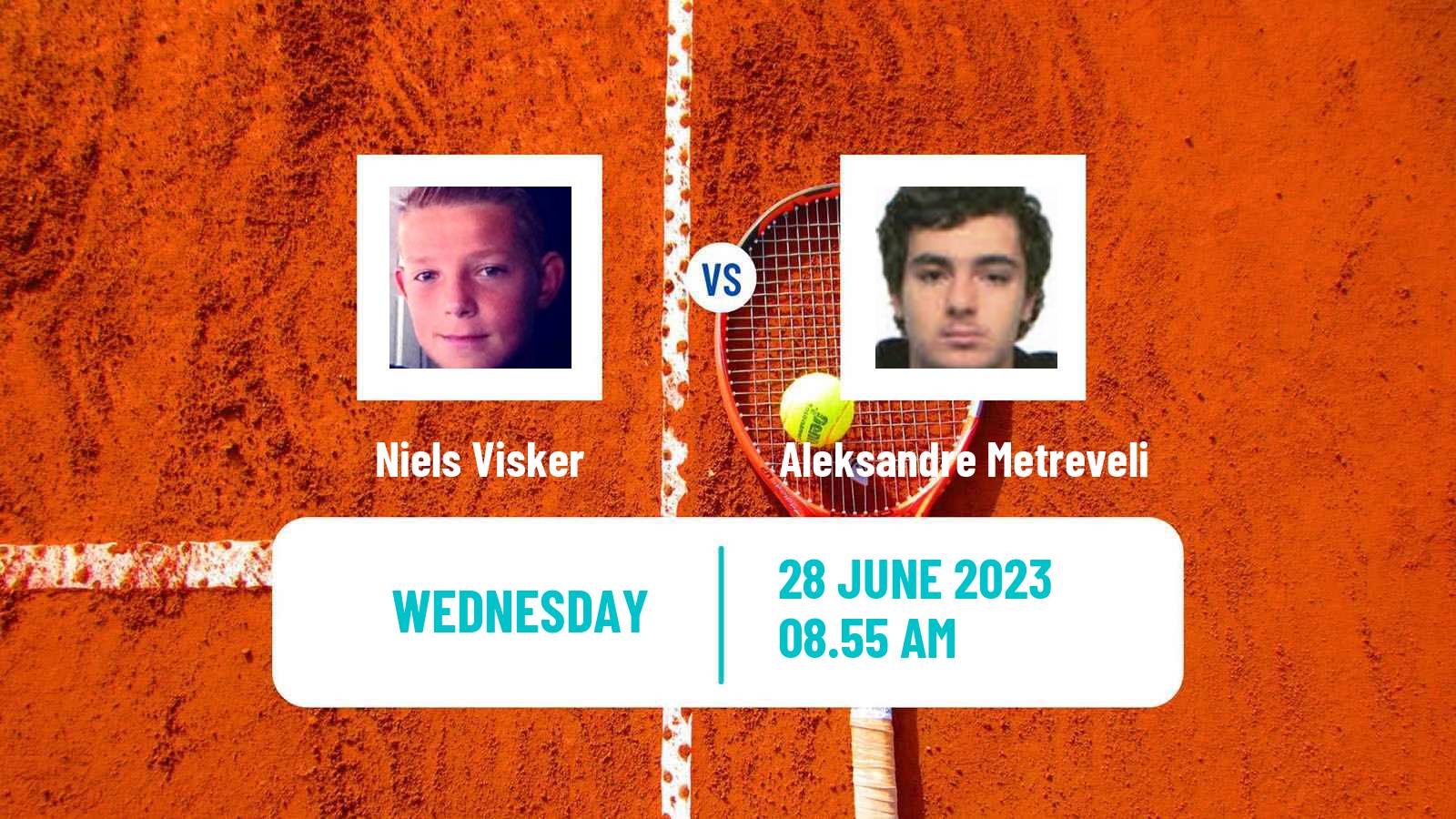 Tennis ITF M15 Kamen Men Niels Visker - Aleksandre Metreveli