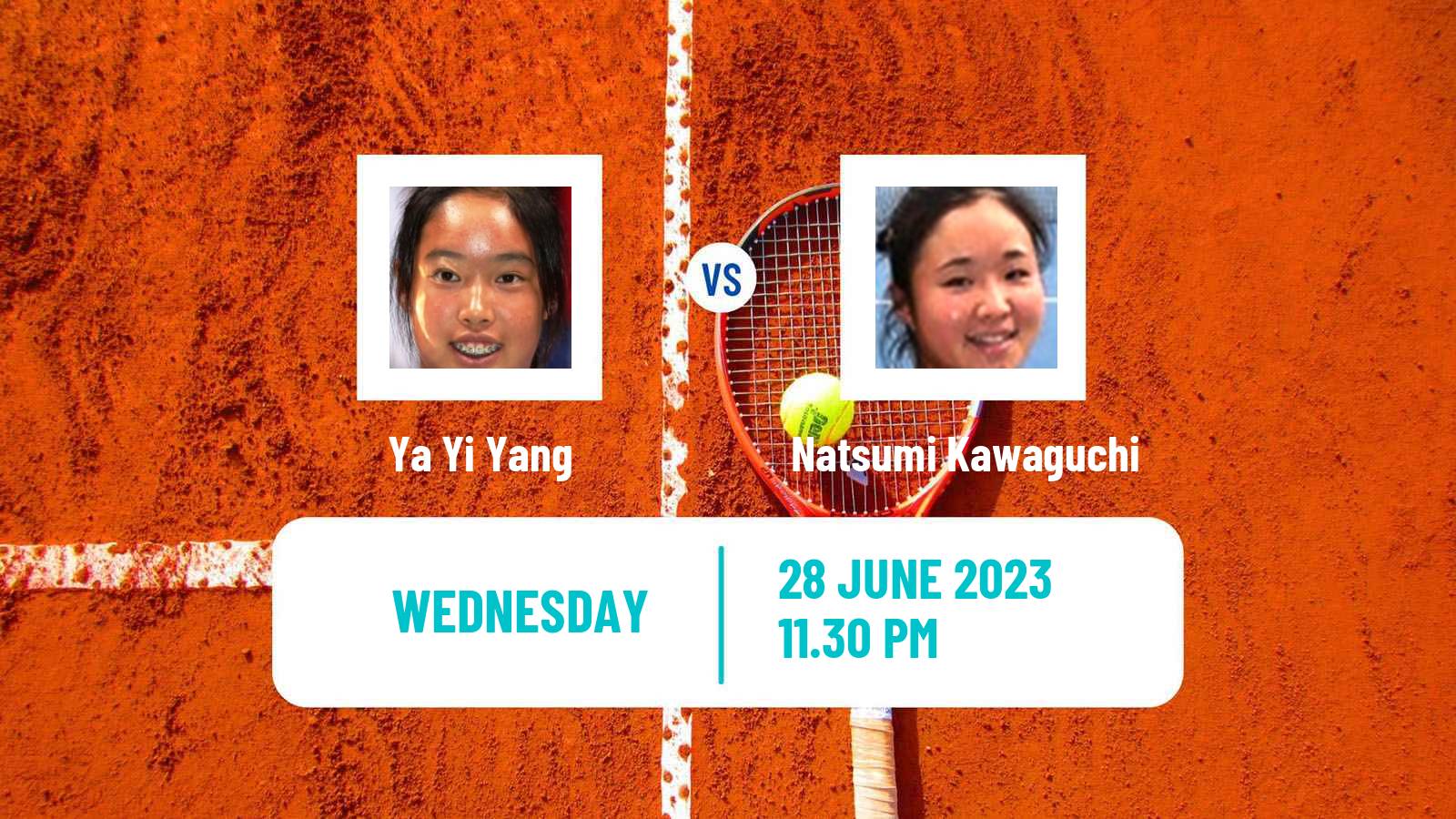 Tennis ITF W25 Hong Kong Women Ya Yi Yang - Natsumi Kawaguchi