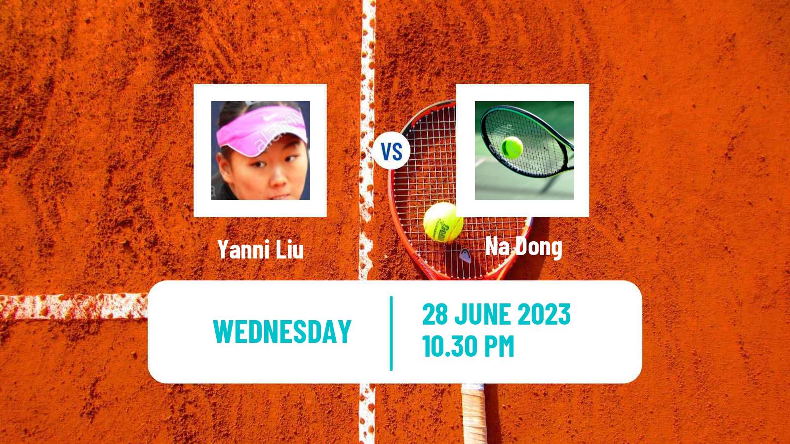 Tennis ITF W15 Tianjin 3 Women Yanni Liu - Na Dong