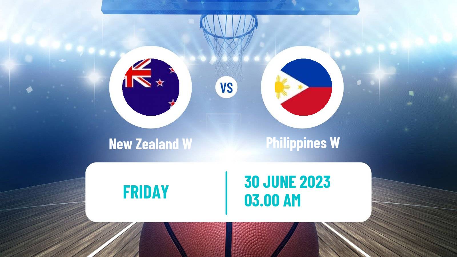 Basketball Asia Cup Basketball Women New Zealand W - Philippines W