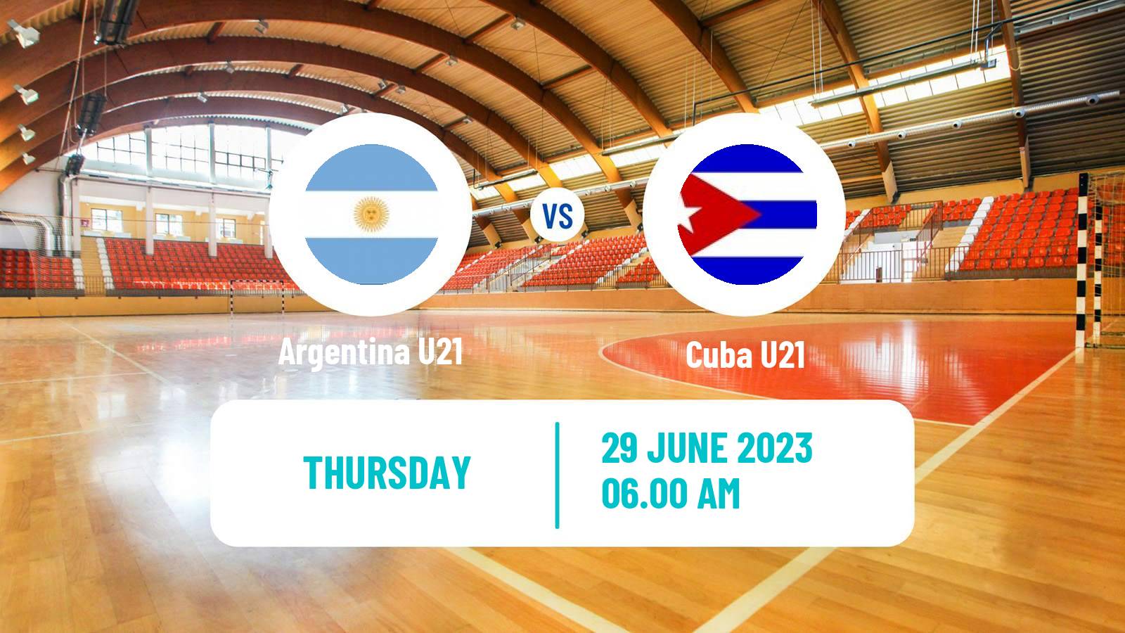 Handball World Championship U21 Handball Argentina U21 - Cuba U21