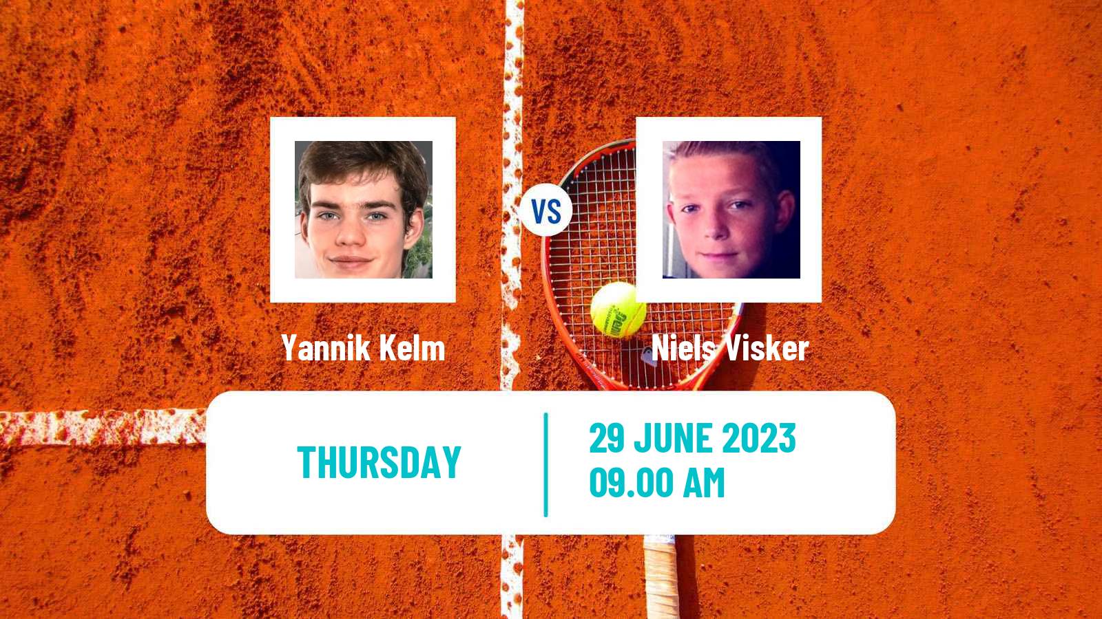 Tennis ITF M15 Kamen Men Yannik Kelm - Niels Visker