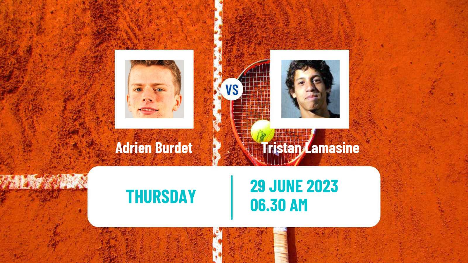 Tennis ITF M25 Bourg En Bresse Men Adrien Burdet - Tristan Lamasine