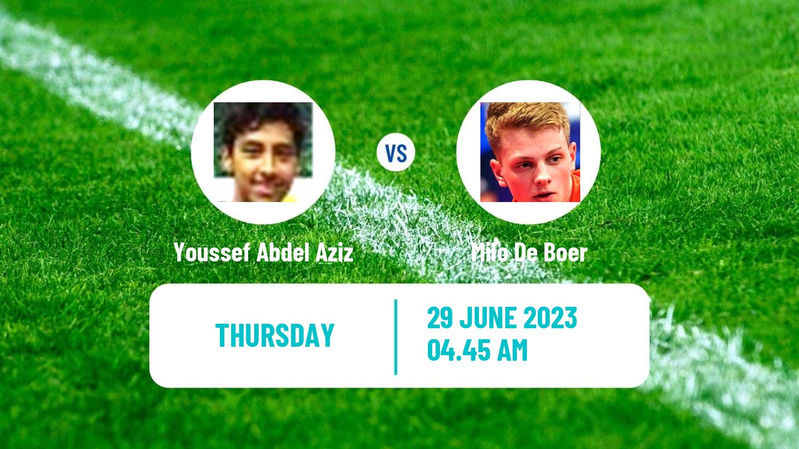 Table tennis Tt Star Series Men Youssef Abdel Aziz - Milo De Boer