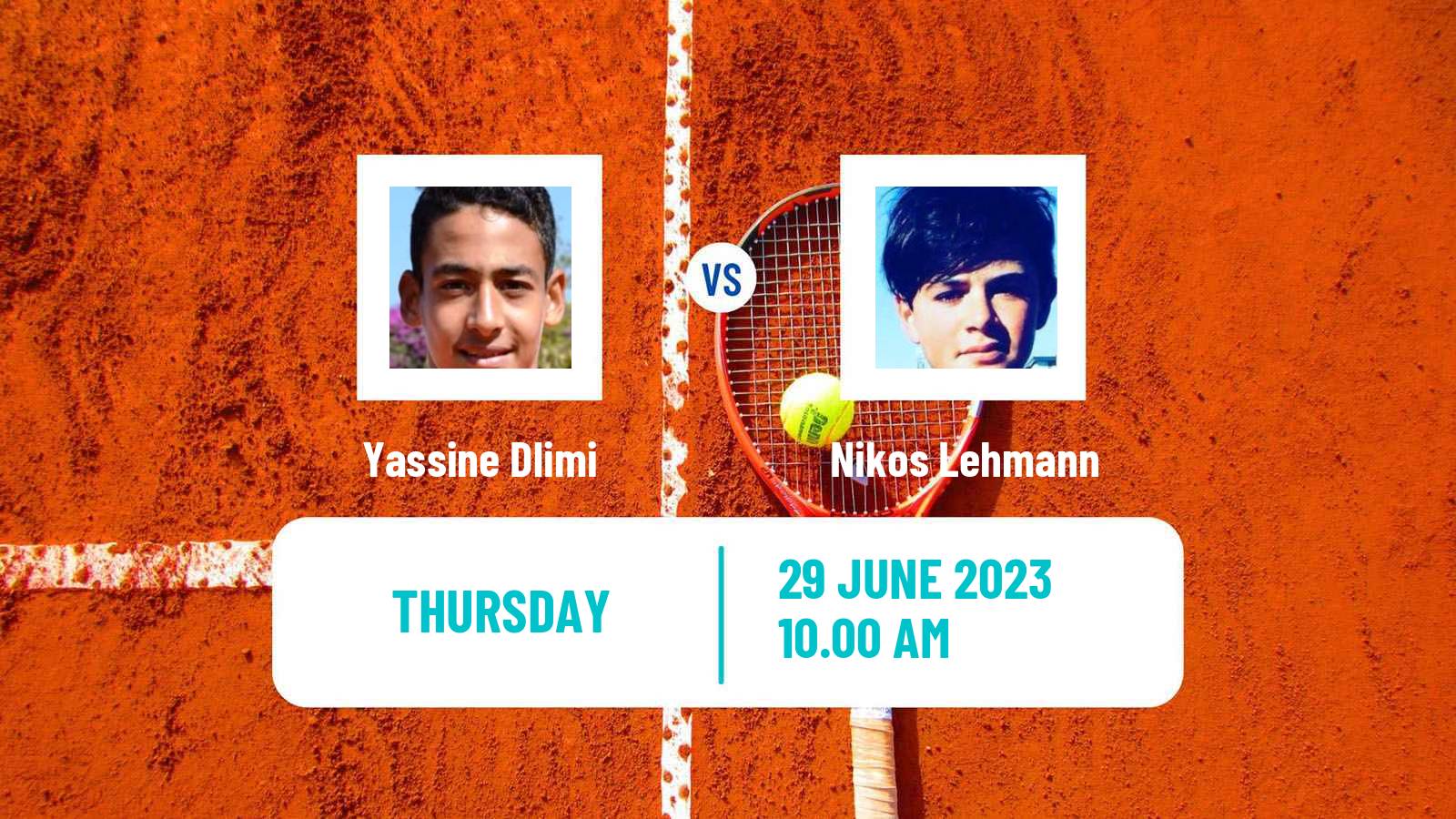 Tennis ITF M15 Casablanca 2 Men Yassine Dlimi - Nikos Lehmann