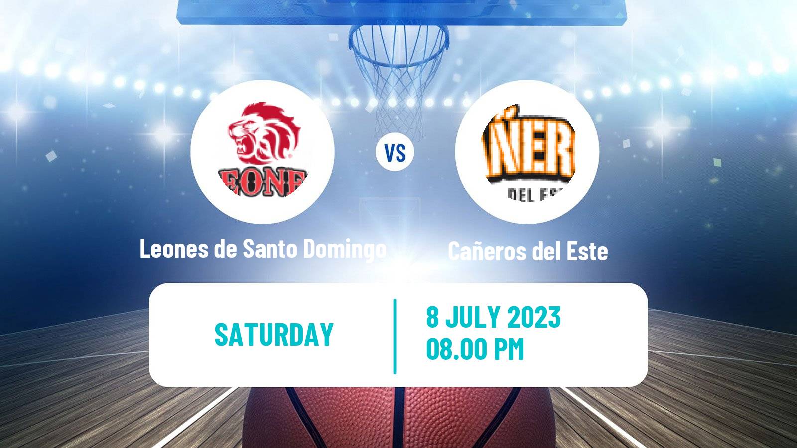 Basketball Dominican Republic LNB Basketball Leones de Santo Domingo - Cañeros del Este