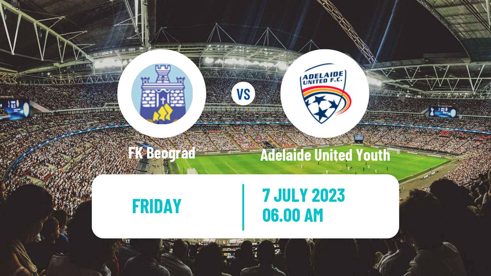 Soccer Australian NPL South Australian FK Beograd - Adelaide United Youth