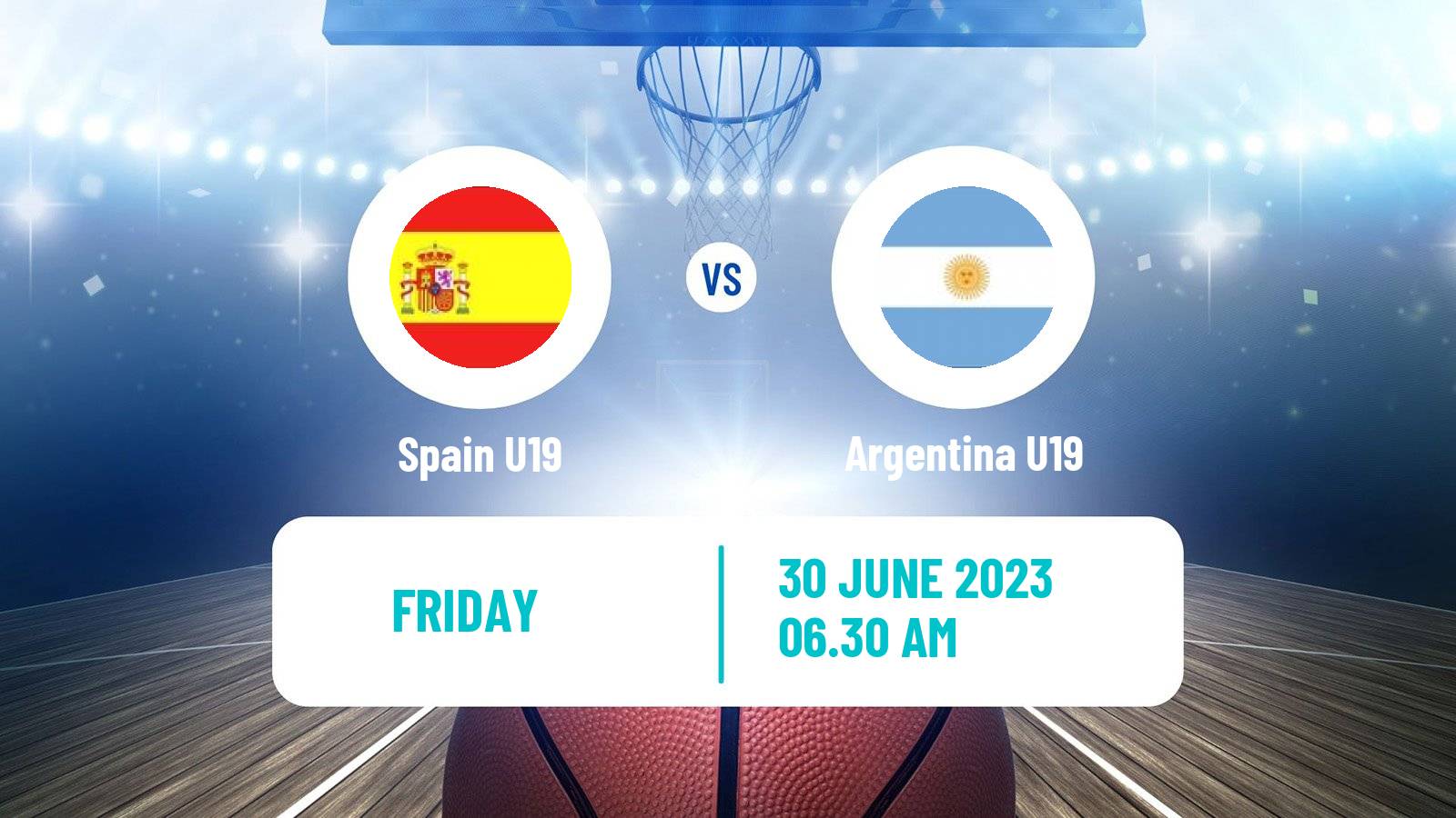 Basketball World Championship U19 Basketball Spain U19 - Argentina U19