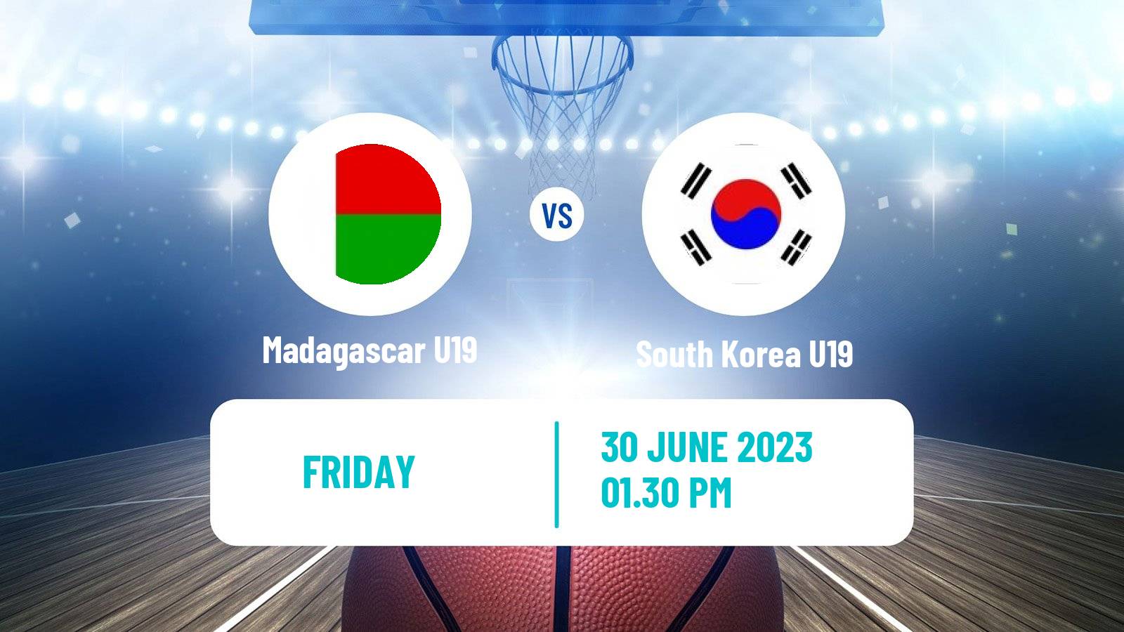 Basketball World Championship U19 Basketball Madagascar U19 - South Korea U19