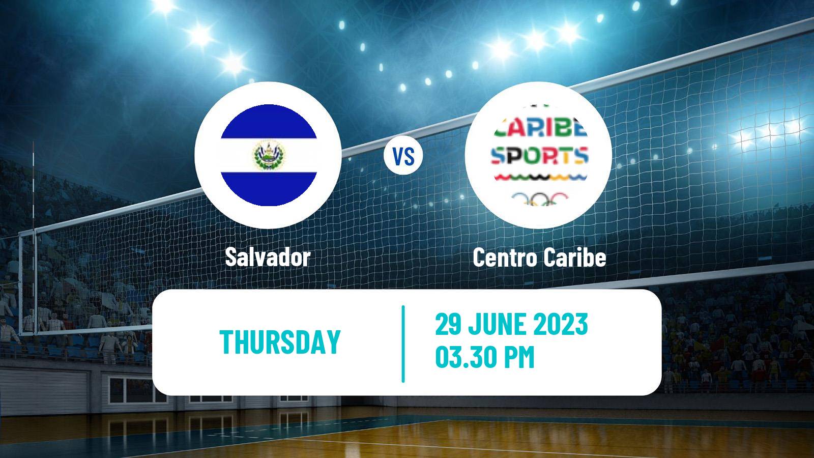 Volleyball Central American and Caribbean Games Volleyball Salvador - Centro Caribe