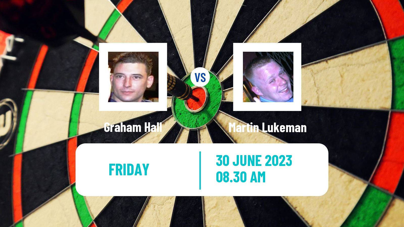 Darts European Tour 10 Graham Hall - Martin Lukeman