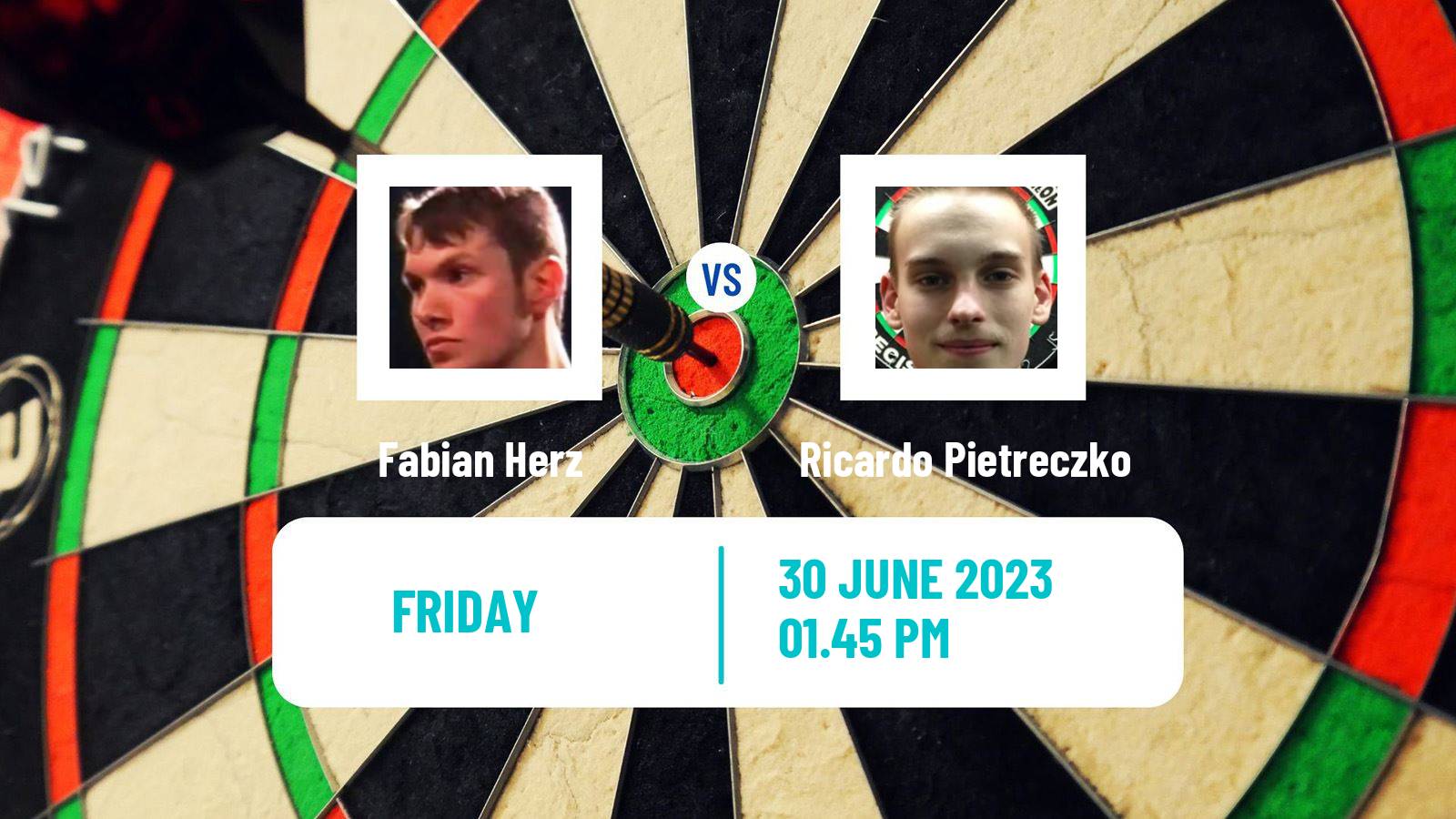 Darts European Tour 10 Fabian Herz - Ricardo Pietreczko