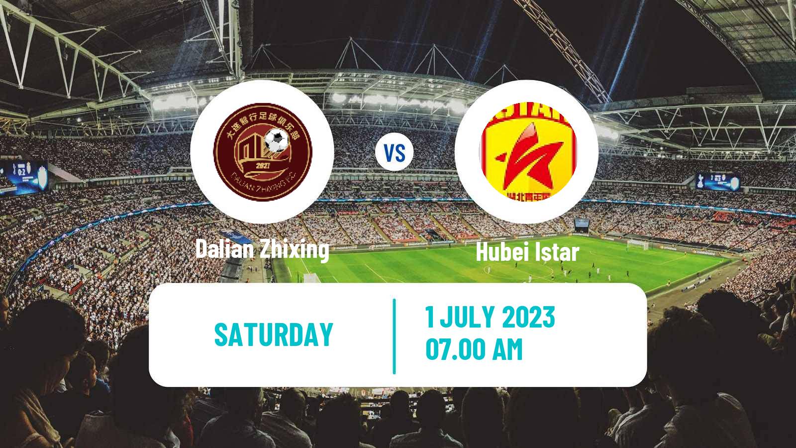 Soccer Chinese Yi League Dalian Zhixing - Hubei Istar