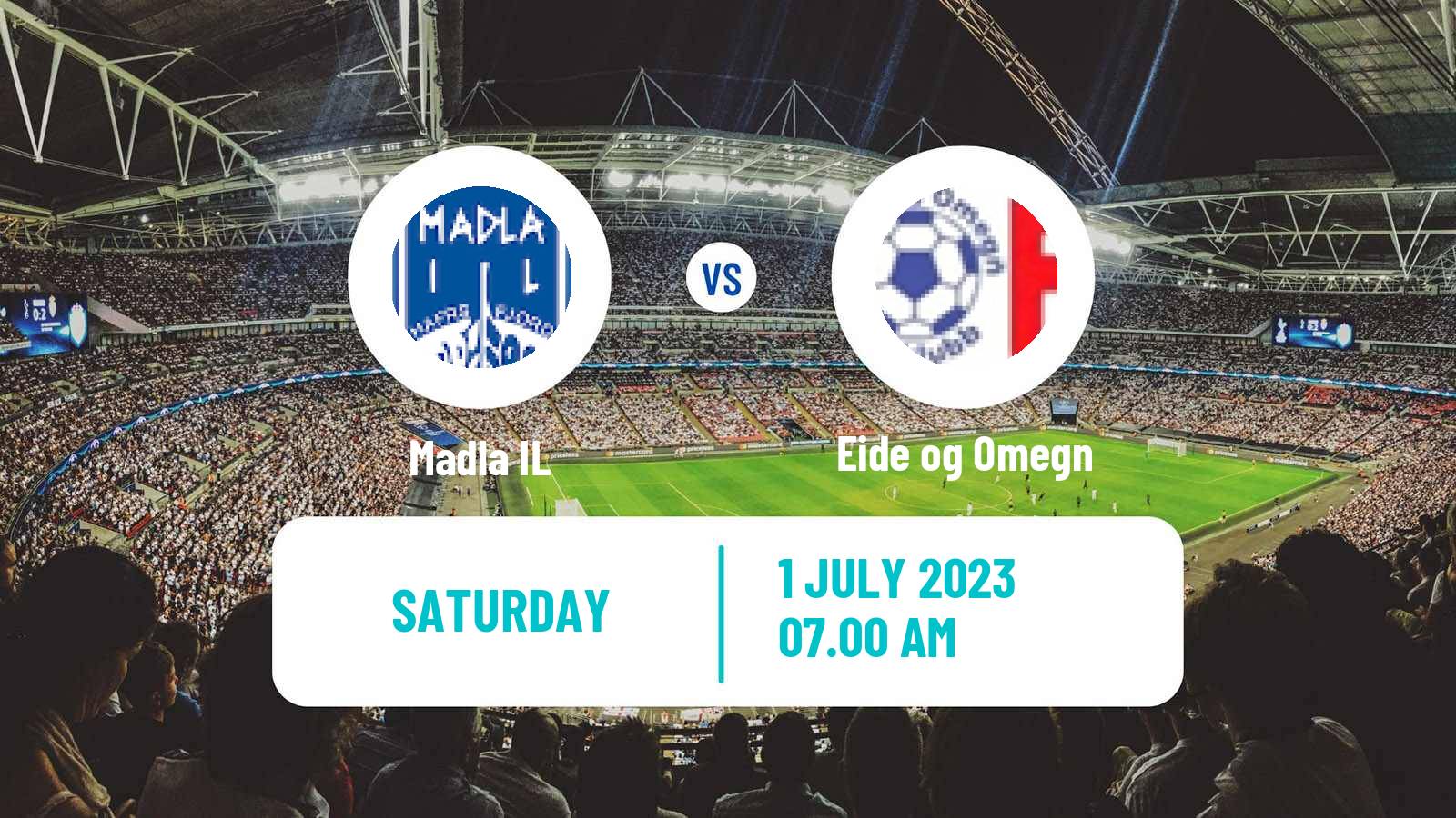 Soccer Norwegian Division 3 - Group 3 Madla - Eide og Omegn