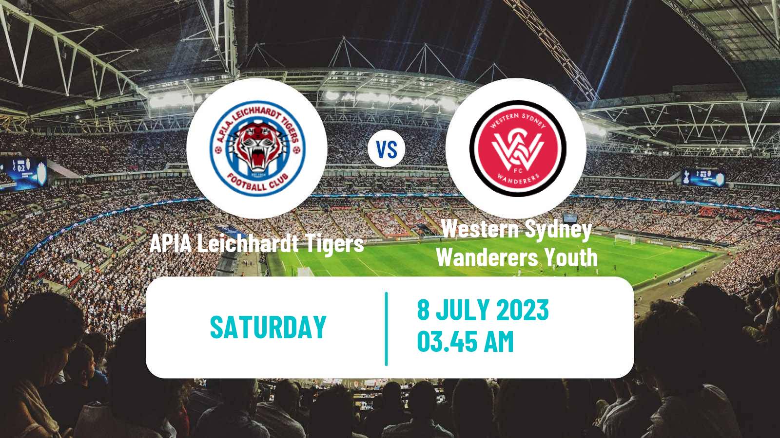 Soccer Australian NPL NSW APIA Leichhardt Tigers - Western Sydney Wanderers Youth