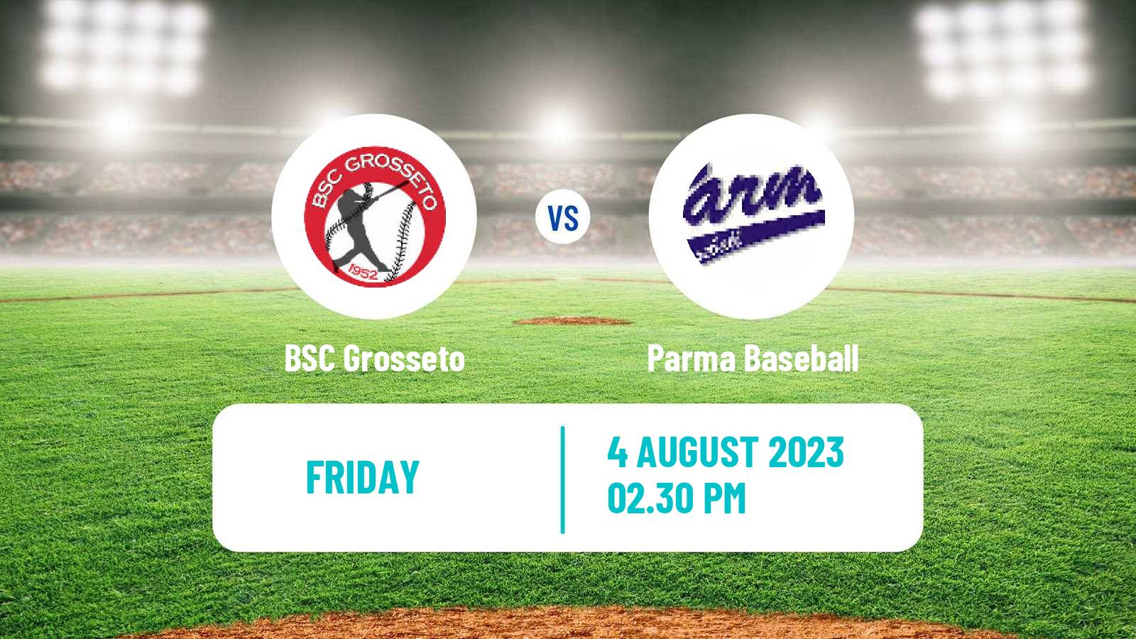 Baseball Italian Serie A1 Baseball BSC Grosseto - Parma Baseball