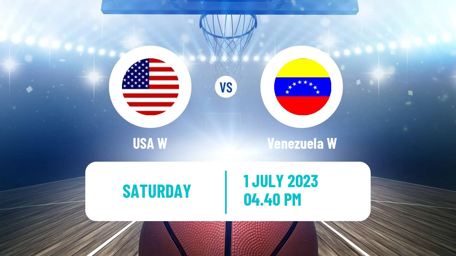 Basketball AmeriCup Basketball Women USA W - Venezuela W