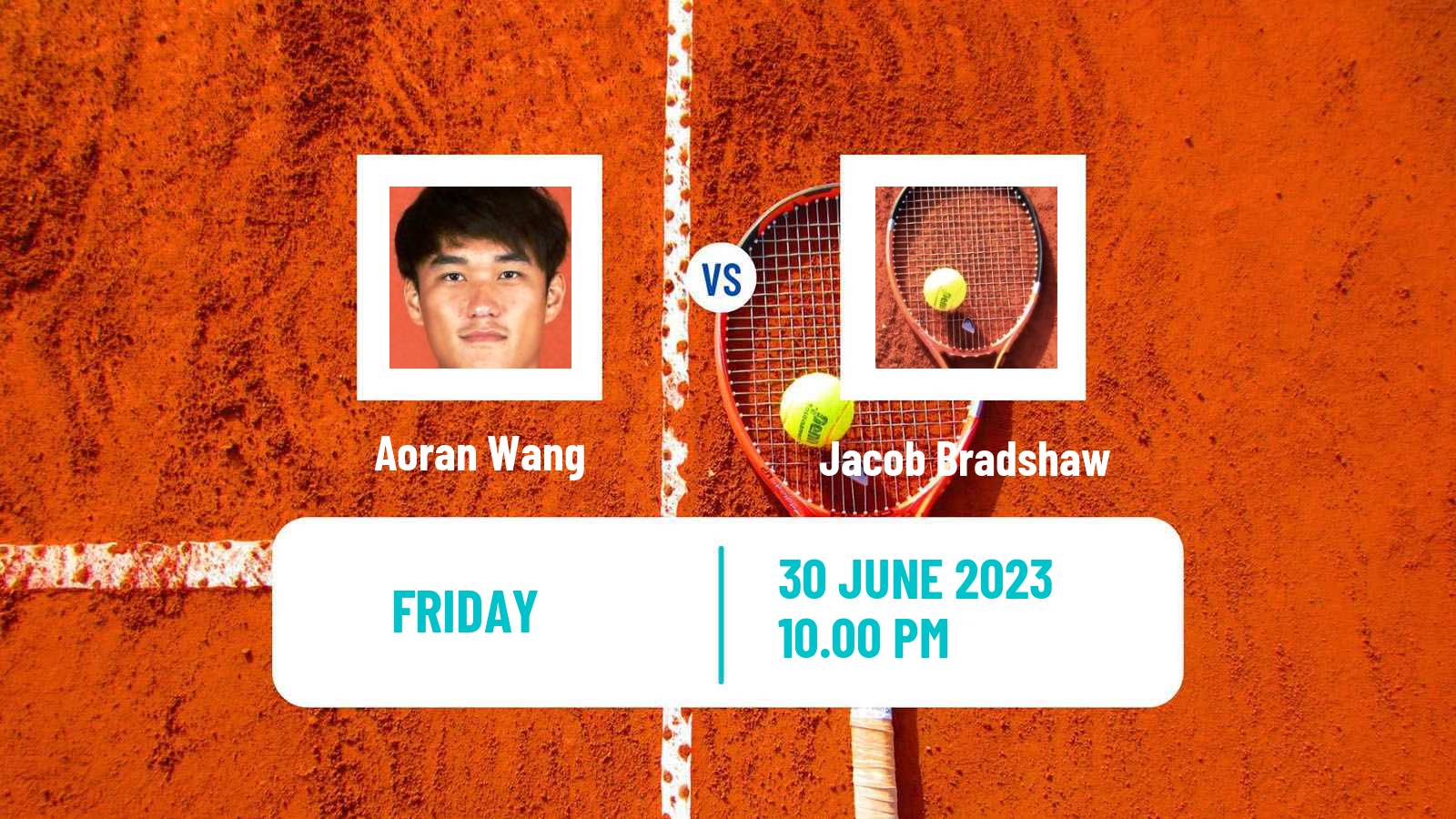 Tennis ITF M15 Tianjin 3 Men Aoran Wang - Jacob Bradshaw