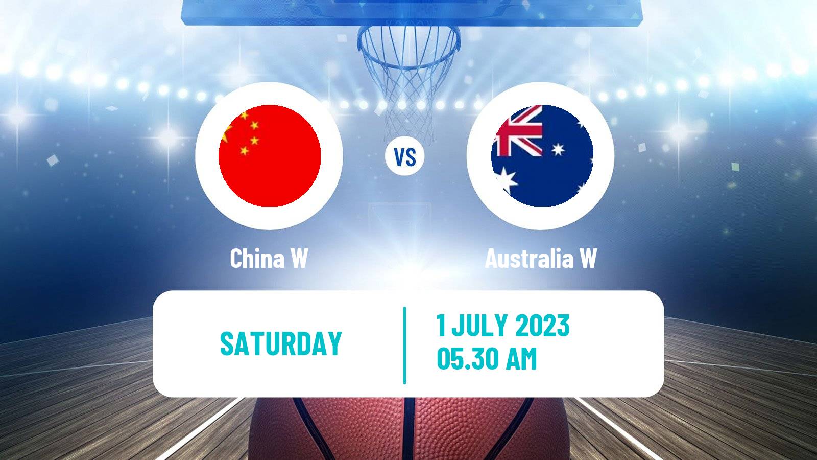 Basketball Asia Cup Basketball Women China W - Australia W