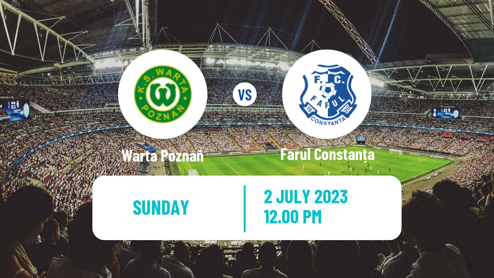 Soccer Club Friendly Warta Poznań - Farul Constanța