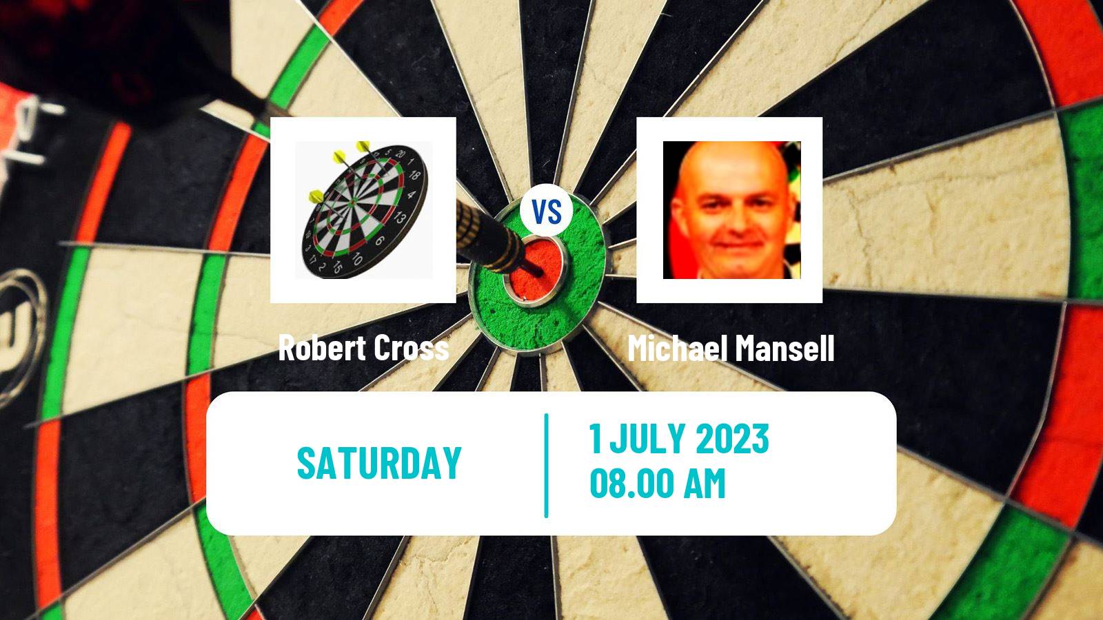 Darts European Tour 10 Robert Cross - Michael Mansell