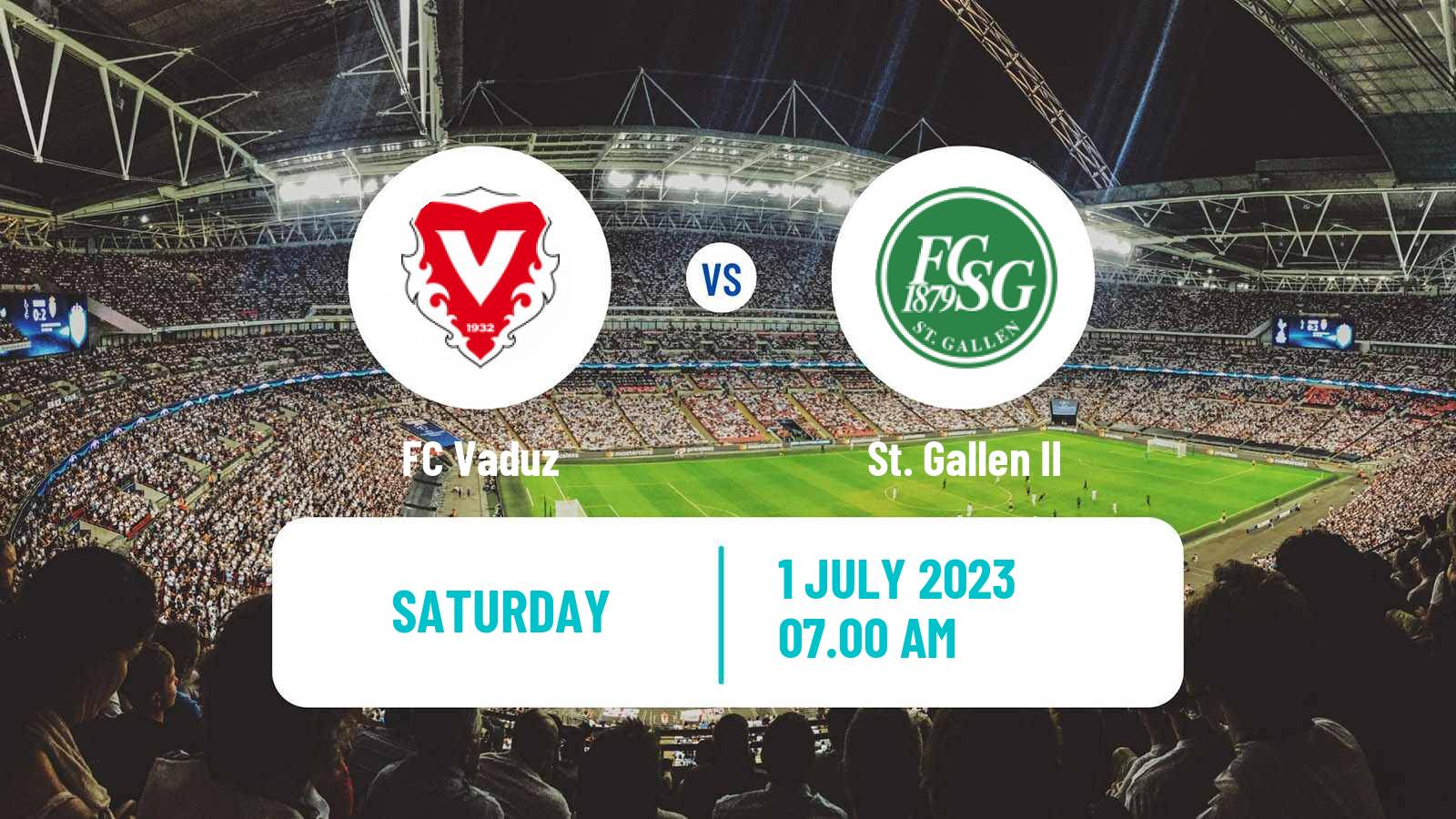 Soccer Club Friendly Vaduz - St. Gallen II