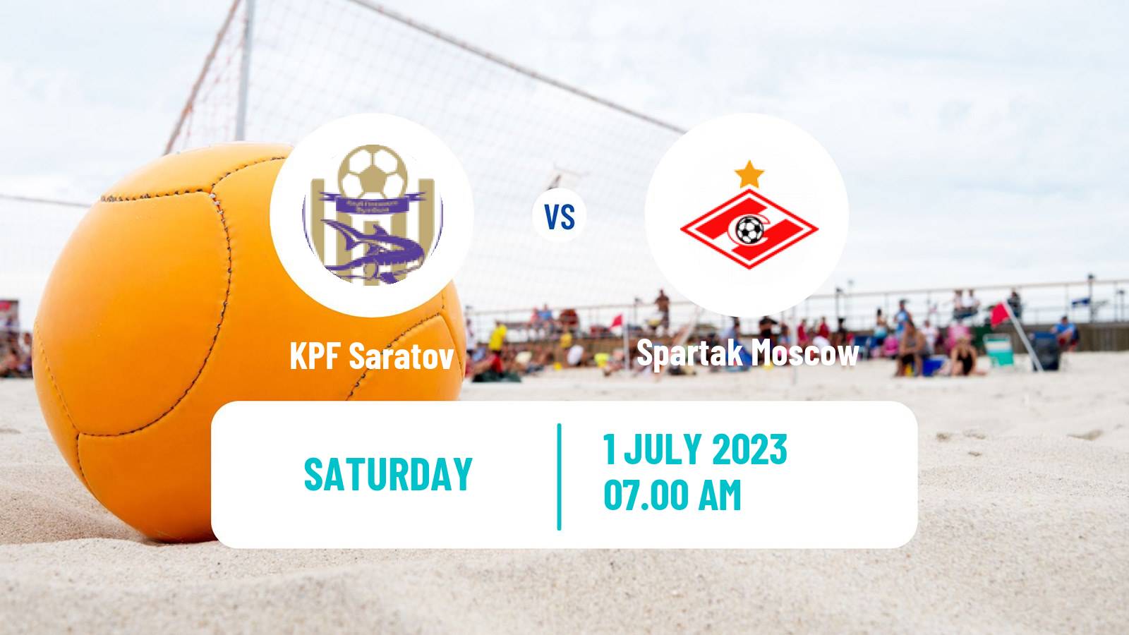 Beach soccer Superliga KPF Saratov - Spartak Moscow