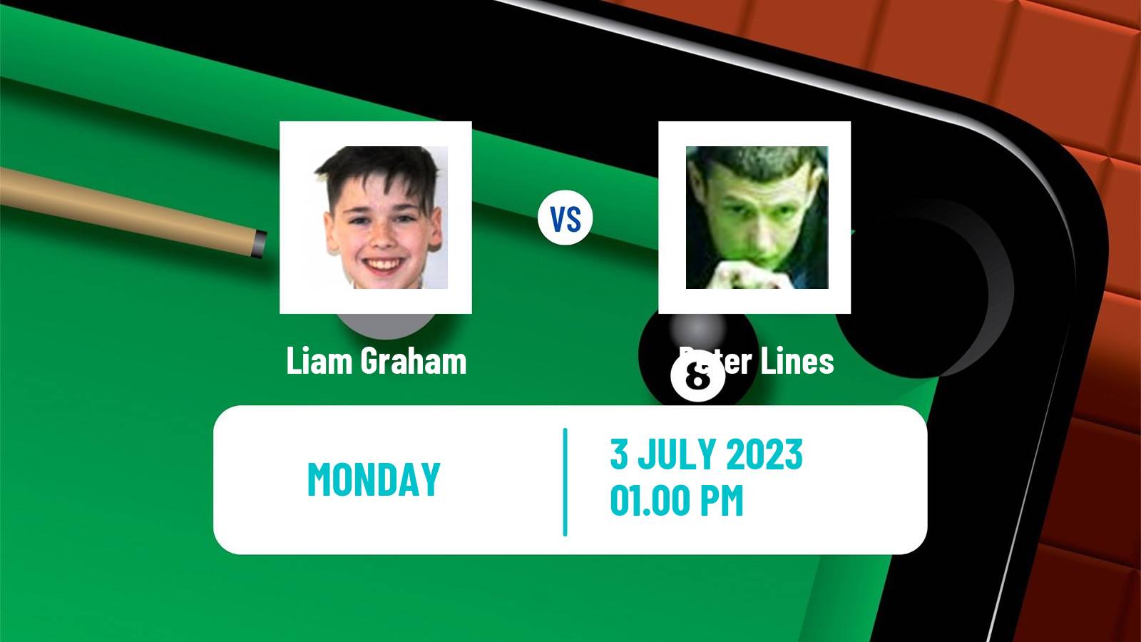 Snooker Championship League Liam Graham - Peter Lines