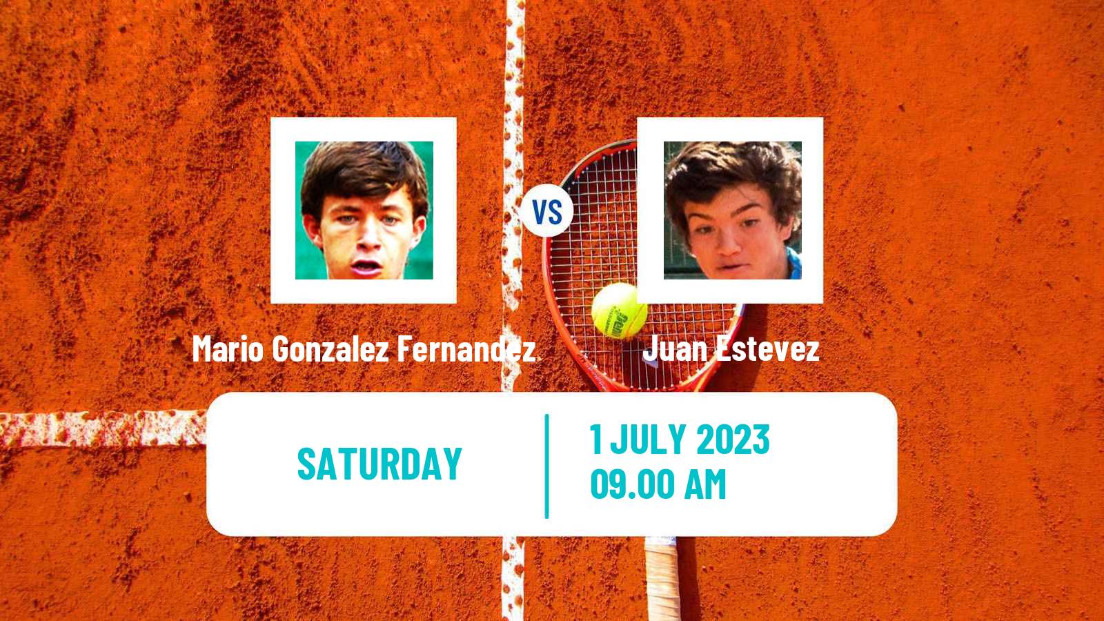 Tennis ITF M15 Casablanca 2 Men Mario Gonzalez Fernandez - Juan Estevez