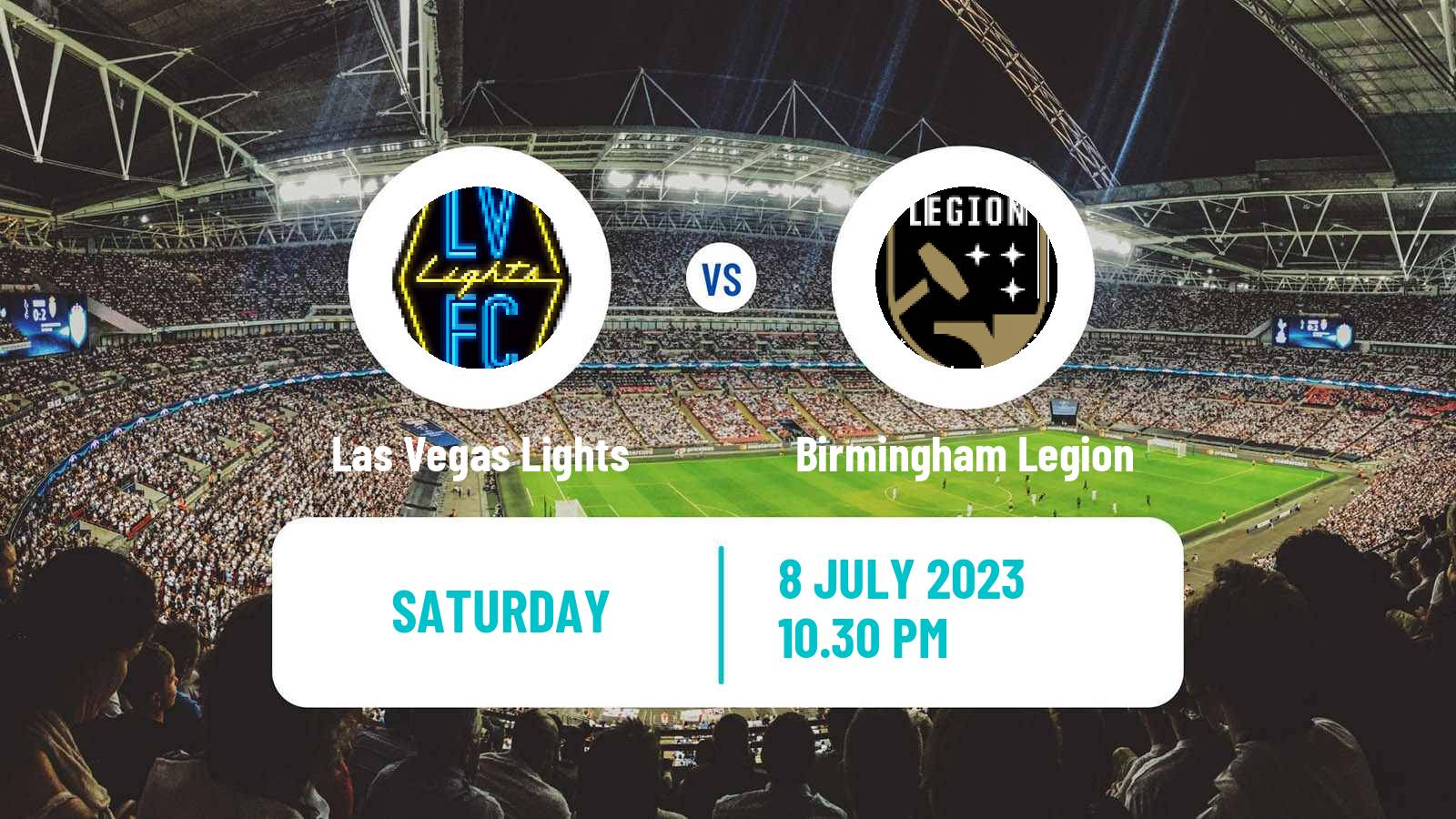 Soccer USL Championship Las Vegas Lights - Birmingham Legion