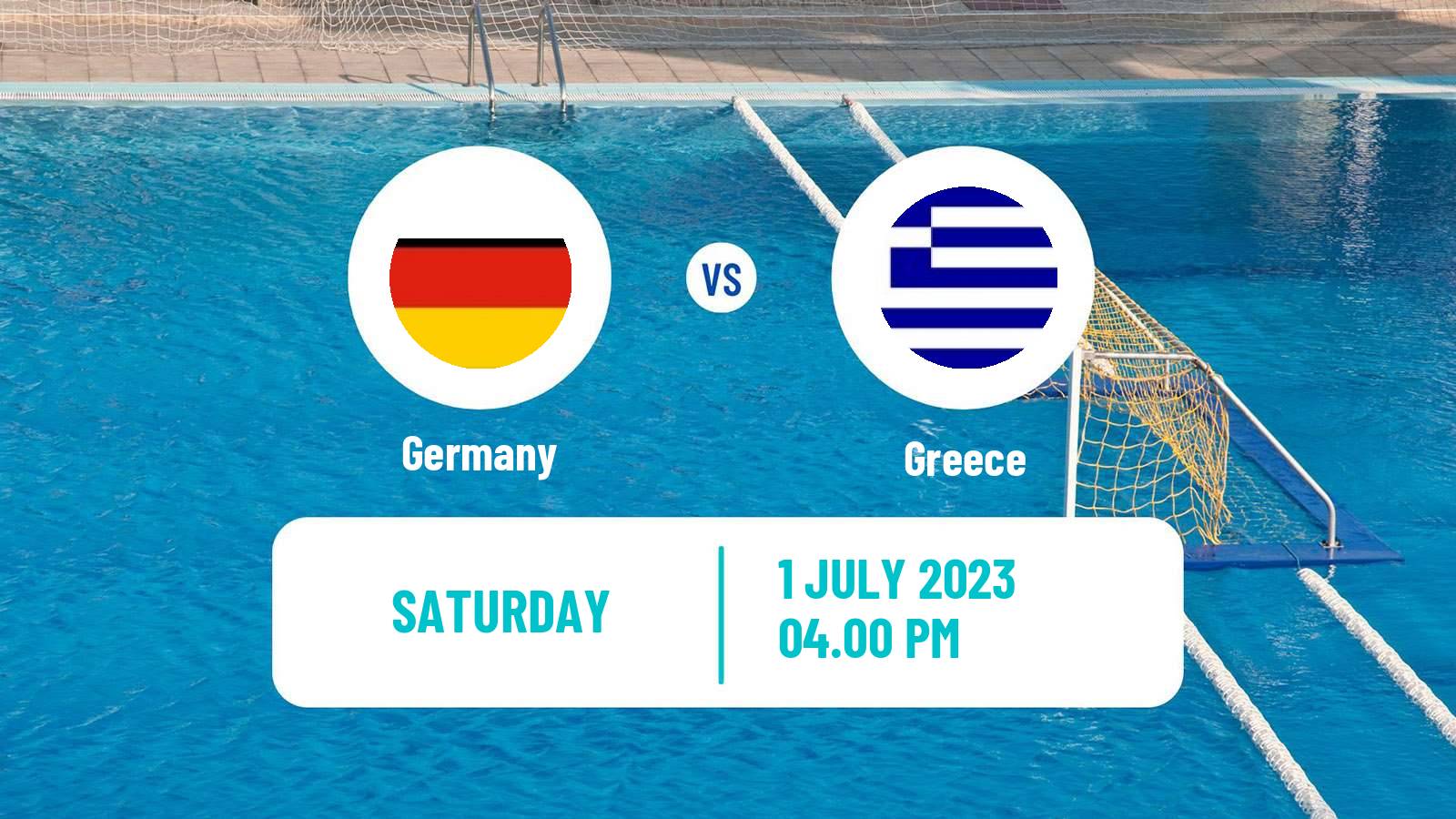 Water polo World Cup Water Polo Germany - Greece