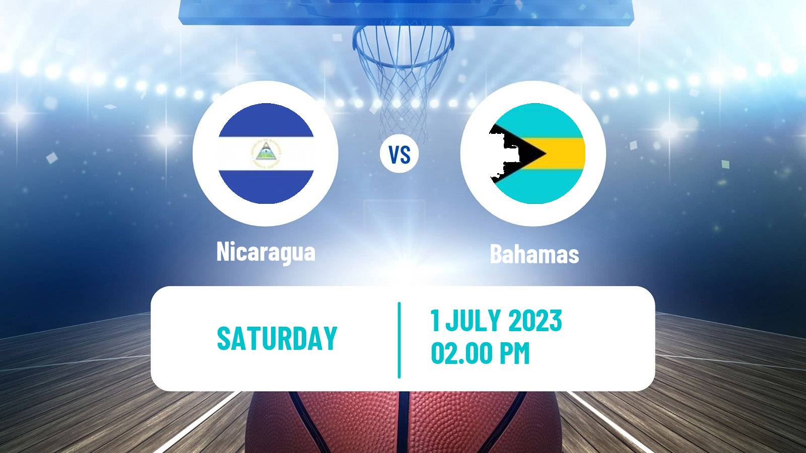 Basketball Central American and Caribbean Games Basketball Nicaragua - Bahamas