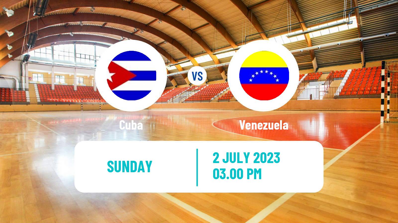 Handball Central American and Caribbean Games Handball Cuba - Venezuela