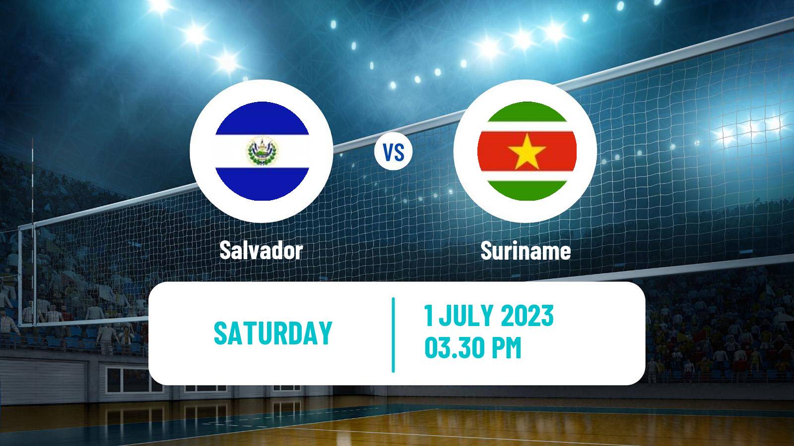 Volleyball Central American and Caribbean Games Volleyball Salvador - Suriname